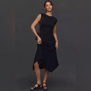 Daily Practice by Anthropologie Highline Short-Sleeve Maxi Dress